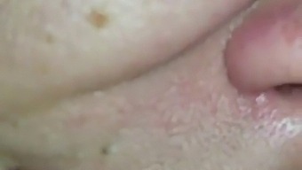 Hottwife Enjoys Double Penetration With A Mouthful And A Spoonful Of Cum