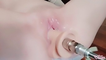 Teen With Small Tits Enjoys Wet And Messy Masturbation