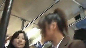 Japanese Sexy Face Gets Creampied In Public