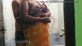 Indian Mature Couple Indulges In Steamy Shower Session With Big Cock And Handsjob