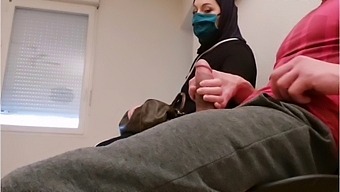 A Pervert Doctor Puts A Camera In His Waiting Room, But This Man Is Going To Be Caught Red-Handed With Empty French Ball.