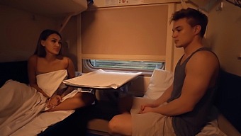A Wild Train Ride Leads To A Steamy Encounter With A Big Dick Teen