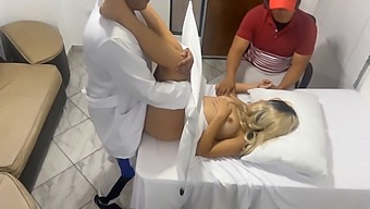 My Wife Gets Checked By A Gynecologist And I Think He'S Having Sex With Her In This Ntr Video