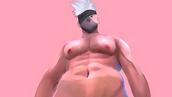 Anime Girl With Big Natural Tits Enjoys Kakashi'S Massive Penis In Hentai Video