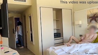 Flashing In Public: Exhibitionist'S Thrill Of Pulling Out His Dick In Front Of A Hotel Maid