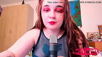 Watch A Sexy Redhead Teen Eat Chips And Get Turned On In This Asmr Video