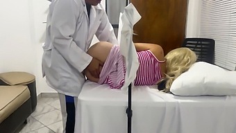 Stunning Spouse Succumbs To Immoral Ob-Gyn'S Seduction With Aphrodisiac In Her Intimate Area, Resulting In A Videotaped Encounter Resembling Prostitution