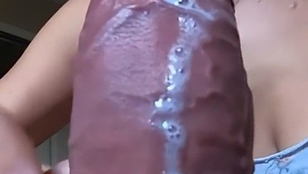 Intense Oral Sex And Cum Play In The Shower
