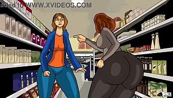 Mrs. Keagan With A Large Buttocks Faces Difficulties At The Grocery Store (Proposition Season 4)