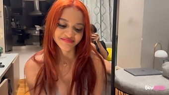 Redhead Teen Trades Oral Sex For Money In Hd Video