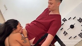 Pao Maldonado Gets Oiled Up And Fucked On The Massage Table