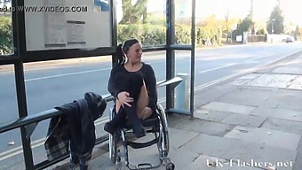 Public Display Of Nudity By A Pornstar With Disabilities